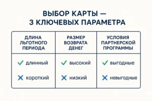 Выбор кредитной карты 